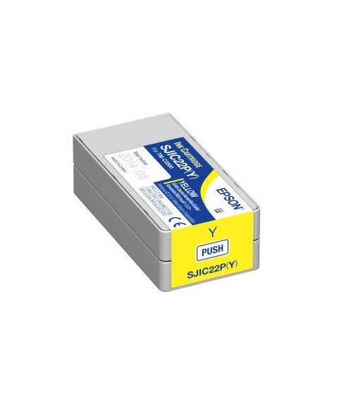 Epson cartridge, yellow C3500