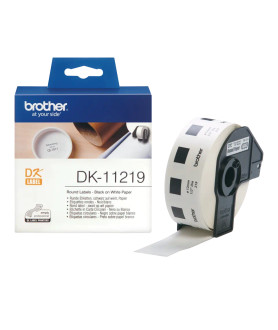 OEM Brother DK-11219 круглые этикетки 12 мм