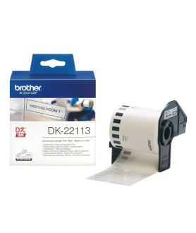 Brother DK-22113, 62mm x 15.24m, clear continuous film Brother