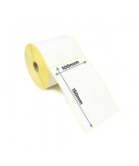 Lipnios Vellum etiketės 100x150mm 350vnt.