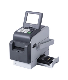 Etiķešu printeris Brother TD-2350DSAH300, USB/LAN/Baterijas opcija/LCD ekrāns /Bluetooth/WiFi/rokturis