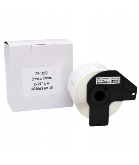 Compatible labels Brother DK-11202 (62mm x 100mm)