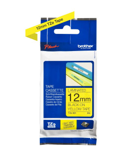 OEM Brother TZE-631 Yellow/Black, 12mm x 8m