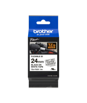 OEM Brother TZE-FX251 Black on white, 24mm x 8m