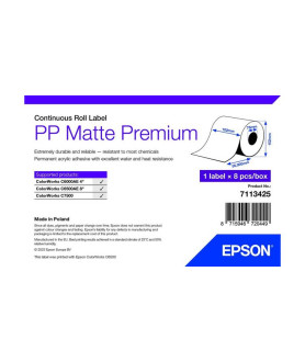 Epson, Etikettenrolle, synthetisch, 102mm x 55m