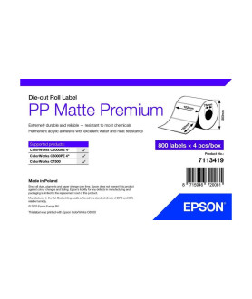 Epson, Etikettenrolle, synthetisch, 102x152mm