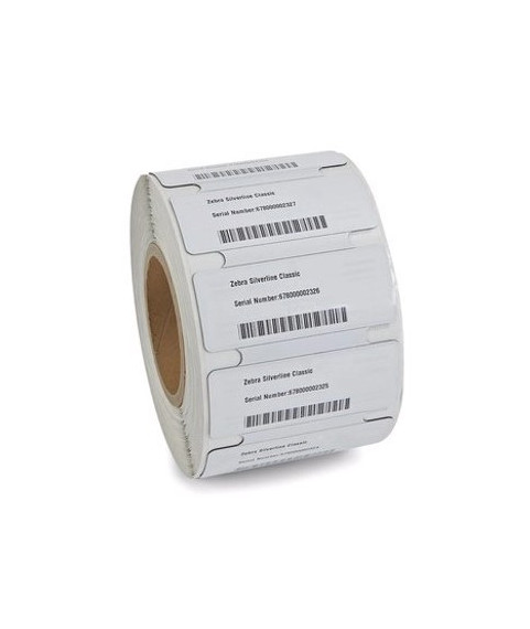 Zebra Label (Silverline Classic II) 100x40mm