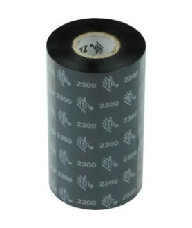 Zebra ZipShip 2300, thermal transfer ribbon, wax, 57mm