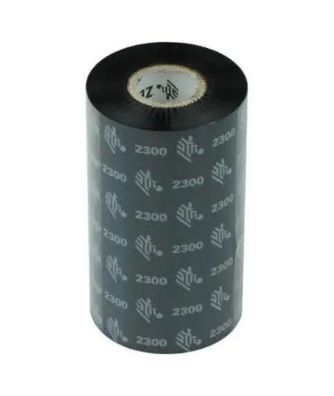 Zebra ZipShip 2300, thermal transfer ribbon, wax, 57mm