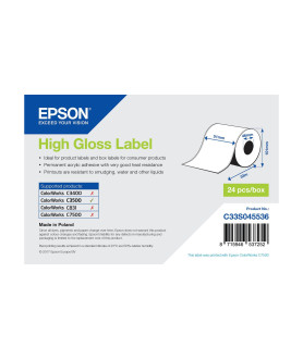 Epson label roll, normal paper, 51mm