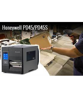 Honeywell PD45S, 2,6 Zoll Farb-LCD-Display, 8 Punkte/mm (203 dpi), Schälmaschine, Aufwicklung, LTS, ZPLII, ZSim II, IPL, DPL, U