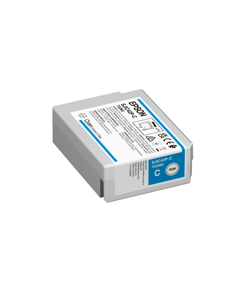 Epson C4000 cartridge, cyan