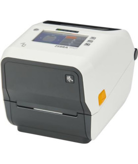 Zebra ZD621d Healthcare, 12 punkti/mm (300 dpi), disp. (värviline), RTC, USB, USB Host, RS232, BT (BLE), Ethernet, valge