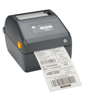 Zebra ZD421c, cartridge, 12 dots/mm (300 dpi), RTC, EPLII, ZPLII, USB, USB Host, BT (BLE), Ethernet, grey