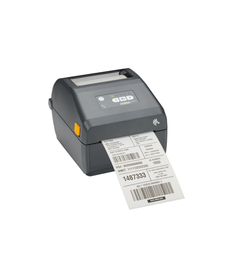 Zebra ZD421c, cartridge, 12 dots/mm (300 dpi), RTC, EPLII, ZPLII, USB, USB Host, BT (BLE), Ethernet, grey