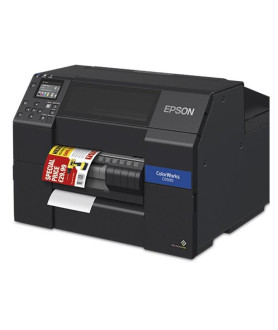 Epson ColorWorks CW-C6500Pe, peeler, disp., USB, Ethernet, black