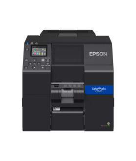 Epson ColorWorks CW-C6000Pe (mk), peeler, disp., USB, Ethernet, black