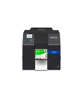 Epson ColorWorks CW-C6000Pe (mk), peeler, disp., USB, Ethernet, black