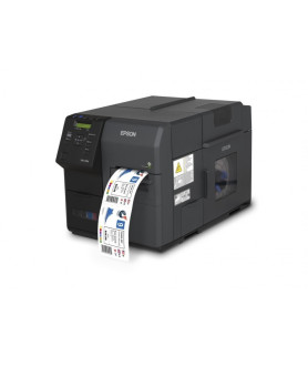 Epson ColorWorks C7500, cutter, disp., USB, Ethernet, black