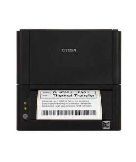 Citizen CL-E321, 8 dots/mm (203 dpi), ZPLII, Datamax, multi-IF (Ethernet), black