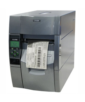 Citizen CL-S703IIR, 12 dots/mm (300 dpi), peeler, rewind, MS, ZPLII, Datamax, multi-IF