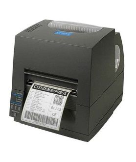 Citizen CL-S631II, 12 dots/mm (300 dpi), EPL, ZPL, Datamax, multi-IF (Ethernet, Premium), black