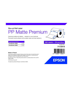 Epson, Etikettenrolle, Kunststoff, 76x127mm (7113414)