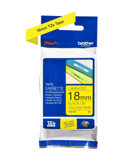 OEM Brother TZE-641 must kollane, 18mm x 8m