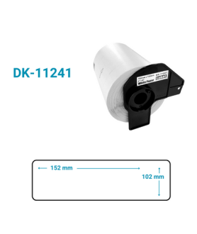 Compatible labels Brother DK-11241 (102mm x 152mm)